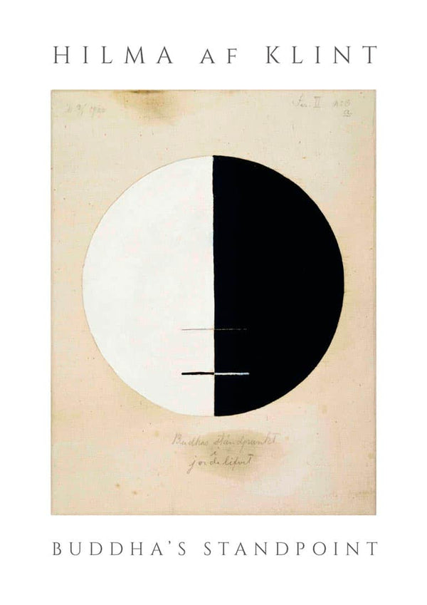 Hilma af Klint - Buddas ståstedsplakat