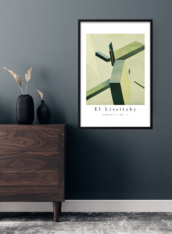 El Lissitzky udstillingsplakat