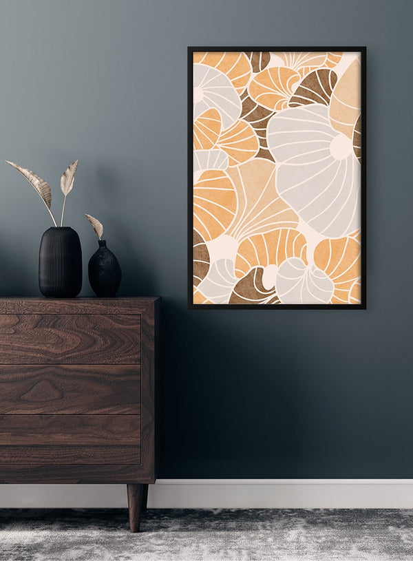 Brune skaller plakat