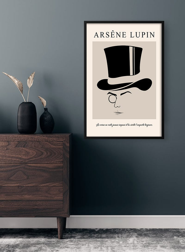 Arsene Lupin Vintage Plakat