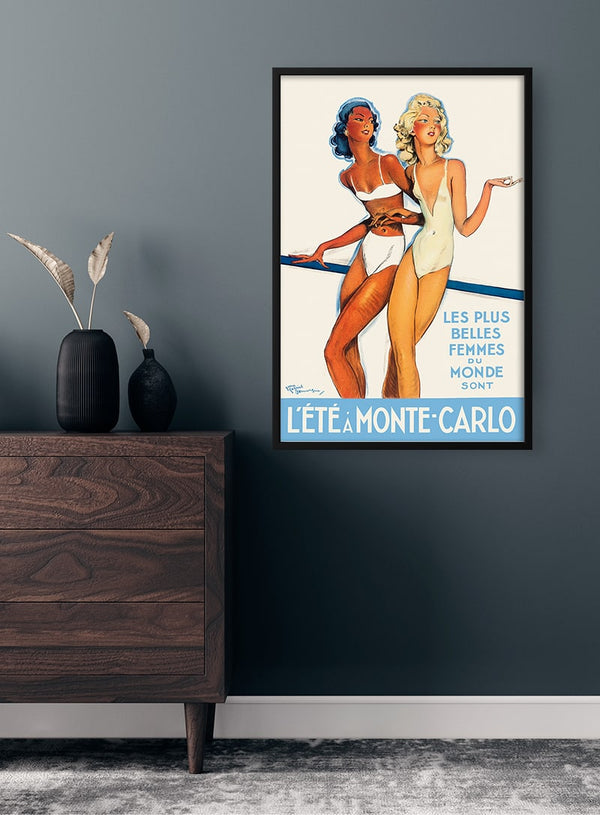 Léte a Monte-Carlo-plakat