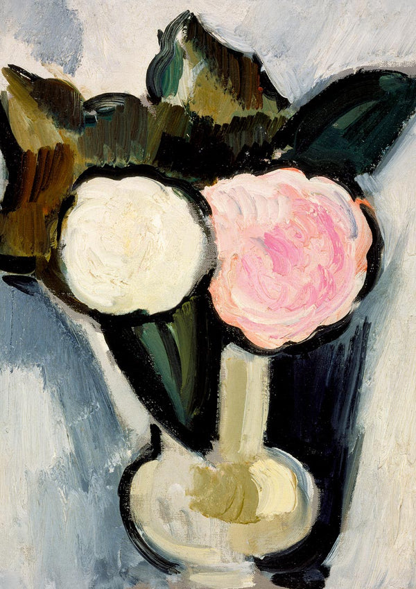 Blomster i en vase af Marsden Hartley plakat