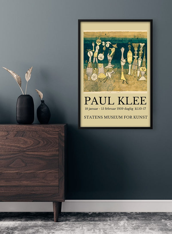 Paul Klee-udstilling 1959 Plakat
