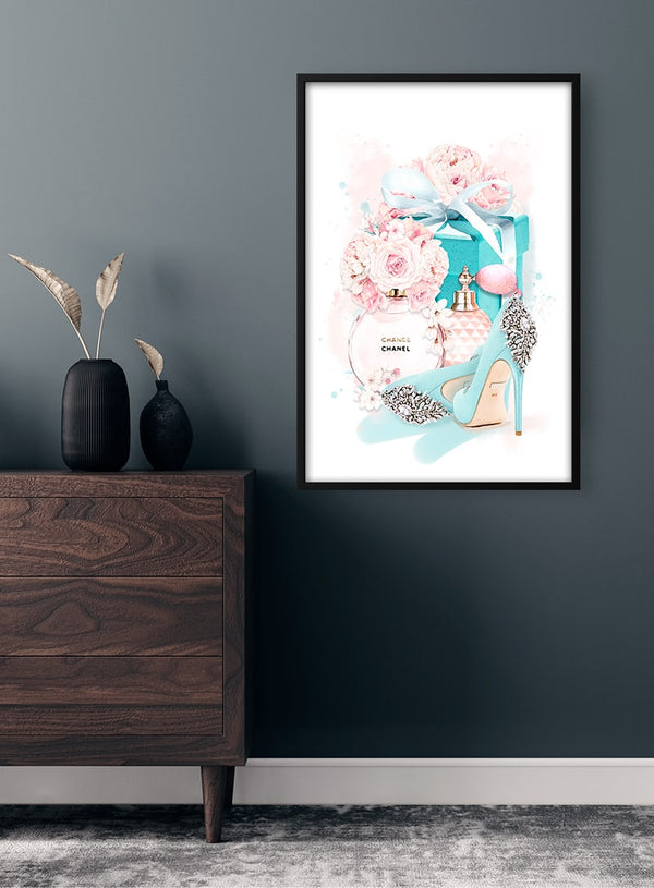 Chanel modeplakat