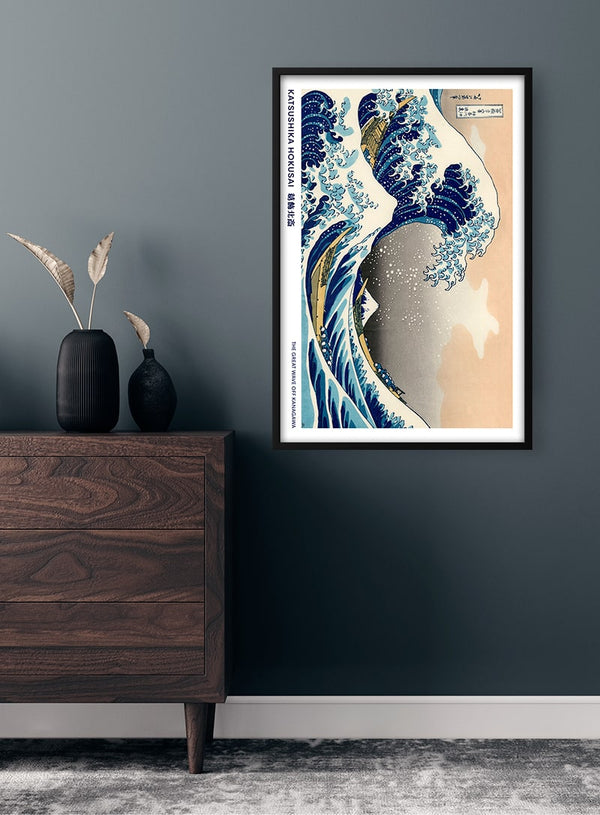 Den store bølge - Hokusai