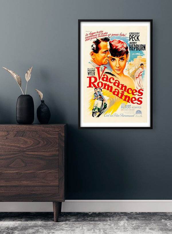 Aydrey Hepburn - Vacances Romaines plakat