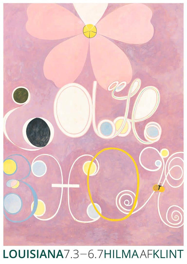 Hilma af Klint - Abstrakta Plakat