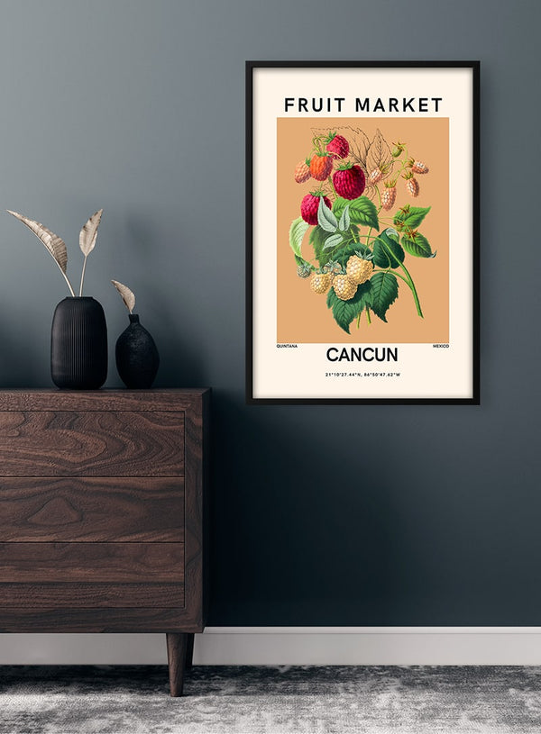 Frugtmarked - Cancun Plakat