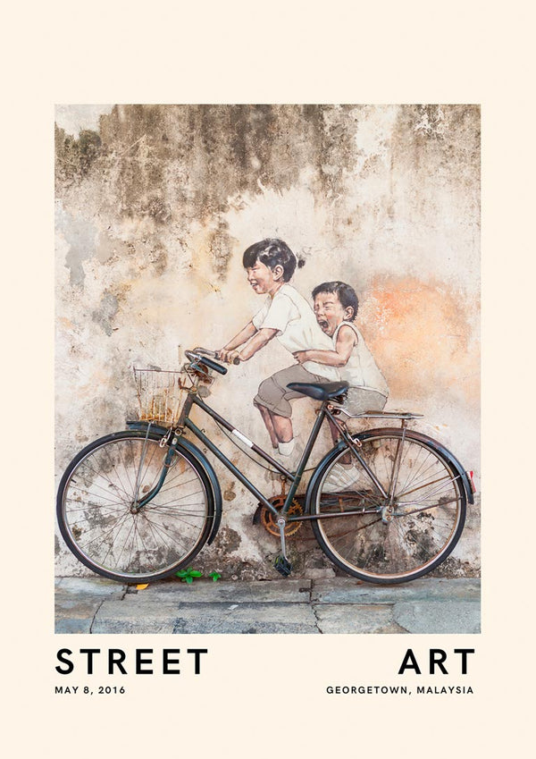 Gadekunst - Malaysia Plakat