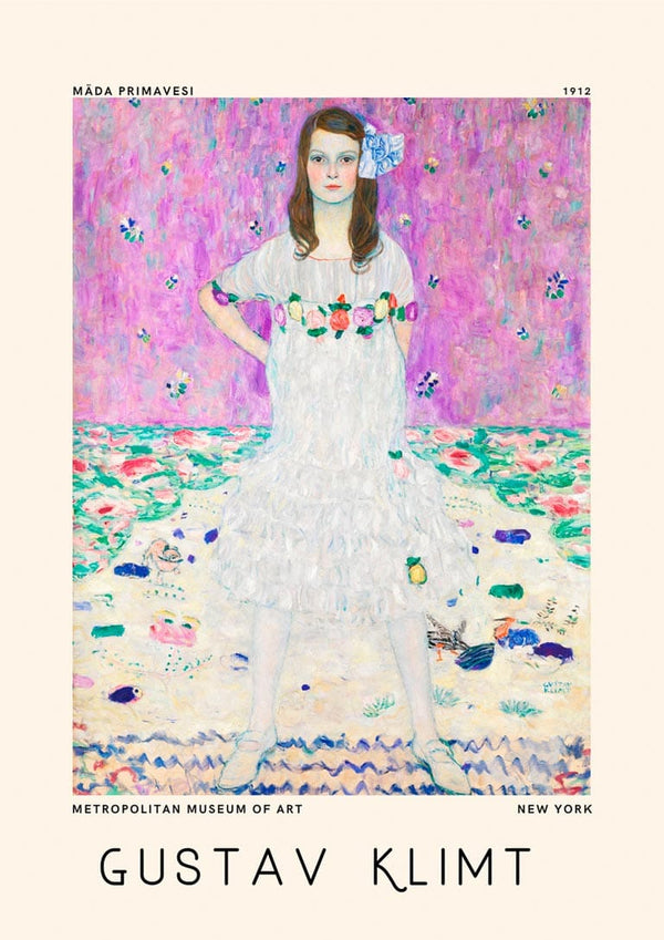 Gustav Klimt - Mäda Privasesi-plakat
