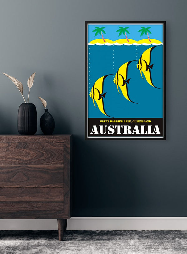 Australien Vintage Plakat