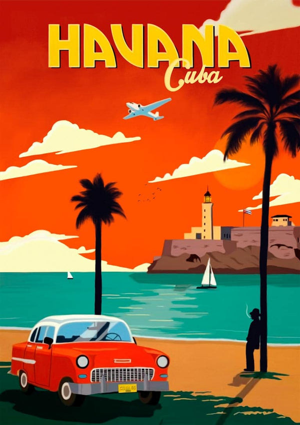 Havana Vintage Plakat