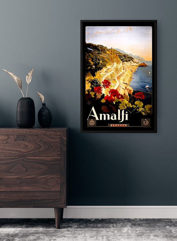 Amalfi Vintage Plakat