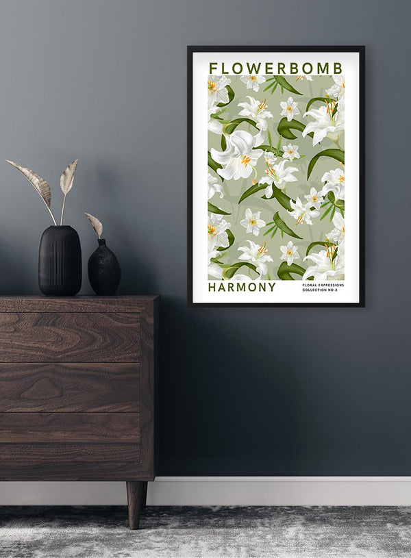 Flowerbomb - Harmony Plakat