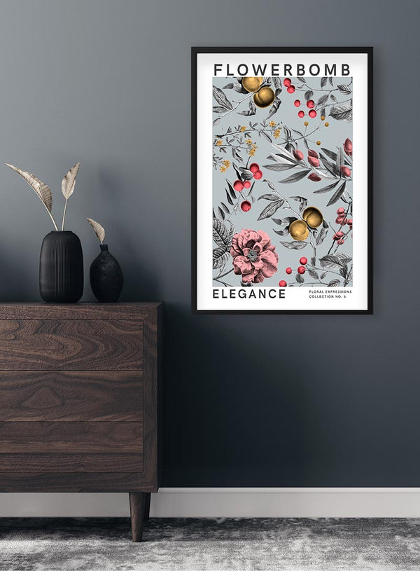 Flowerbomb - Elegance Plakat