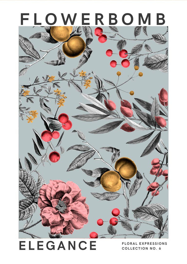 Flowerbomb - Elegance Plakat