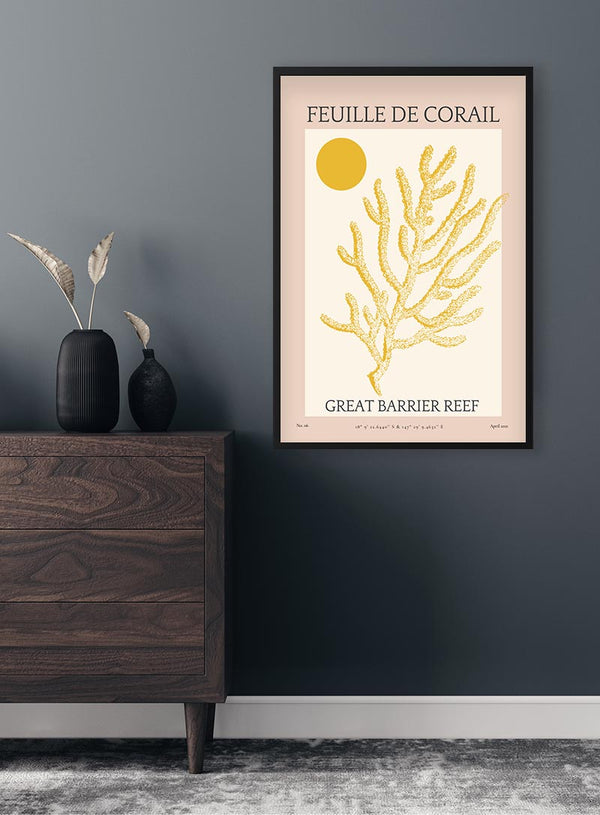 Feuille De Corail nr. 06 Plakat