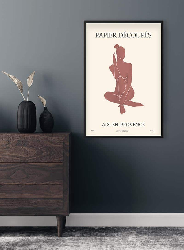 Papier Decoupe nr. 04 Kunstplakat