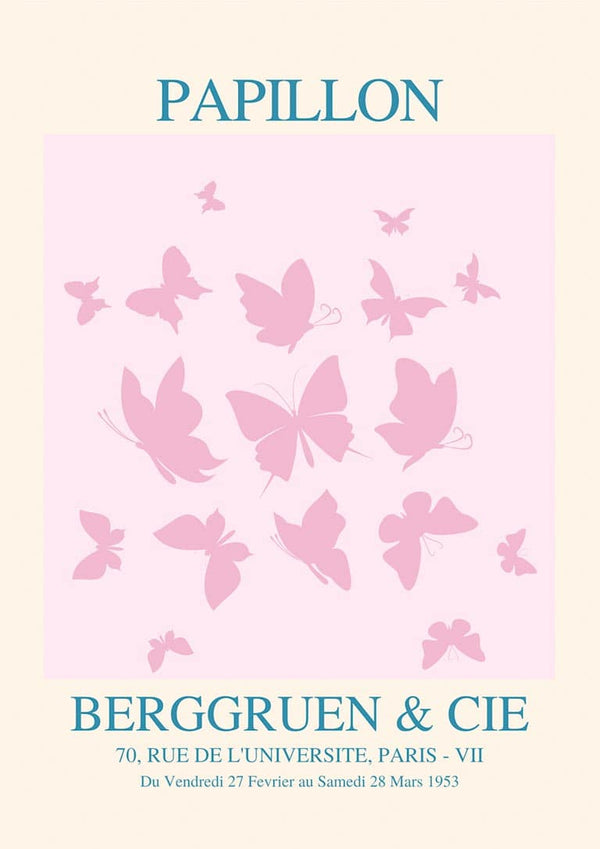 Inspireret Papillon nr. 02 plakat