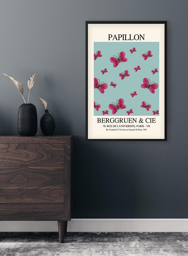 Inspireret Papillon nr. 05 plakat