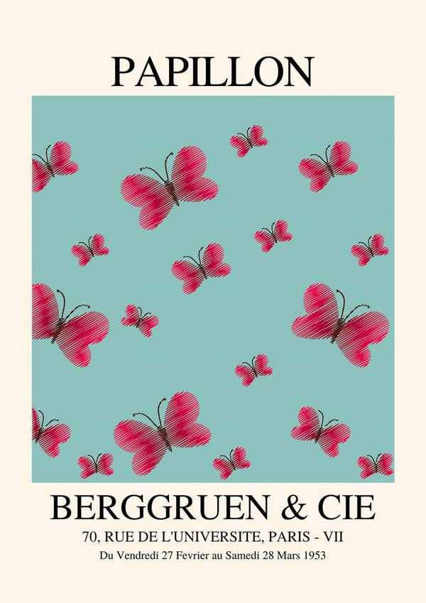 Inspireret Papillon nr. 05 plakat