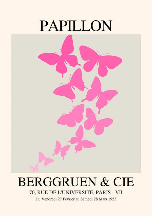 Inspireret Papillon nr. 06 plakat