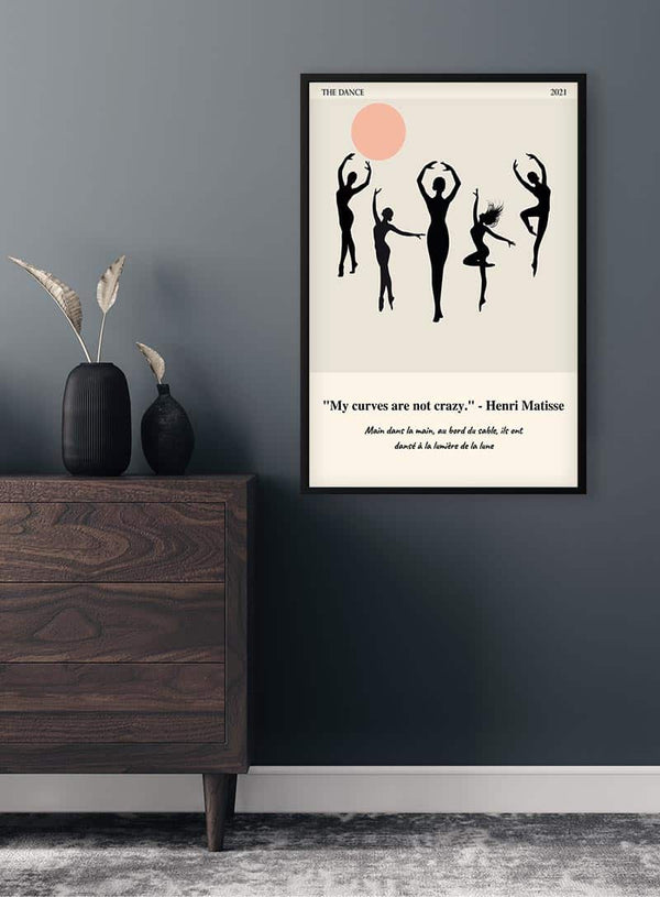 Matisse-inspireret dans II-plakat