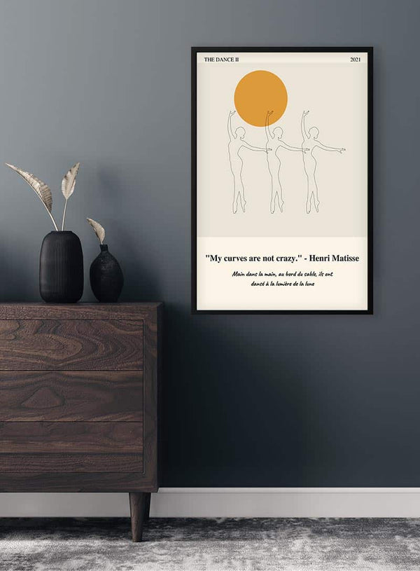 Matisse-inspireret dans II-plakat