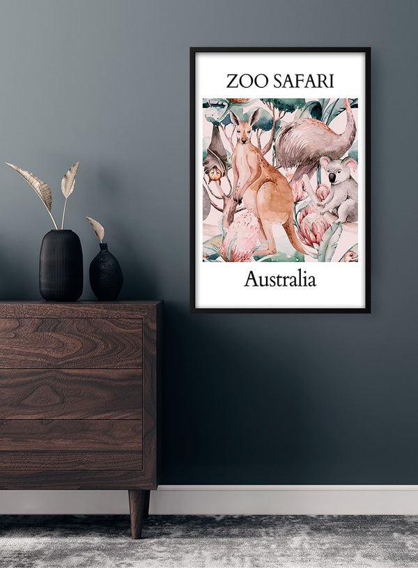 Zoo Safari - Australien Plakat