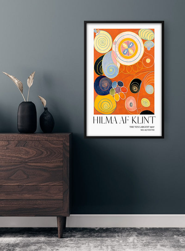 Hilma af Klint - Ungdom nr. 3 Plakat