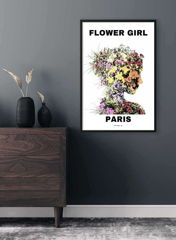 Blomsterpige i Paris Plakat