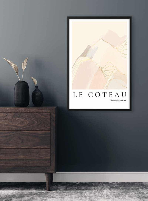 Côte de Granit Rose - Plakat