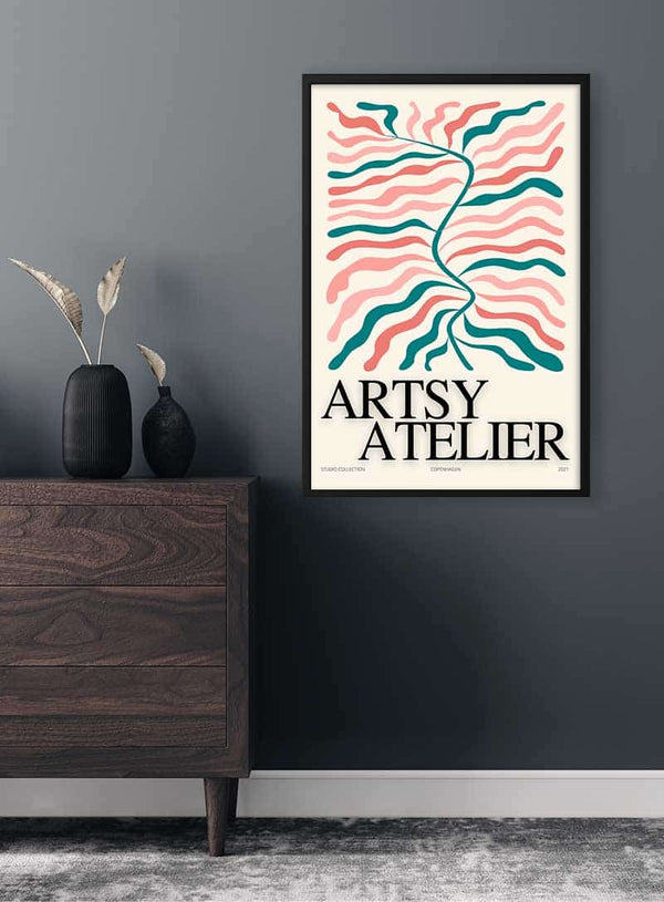 Blomst - Artsy Atelier Plakat