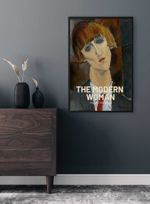 Madame Kisling, af Amedeo Modigliani, 1917 plakat