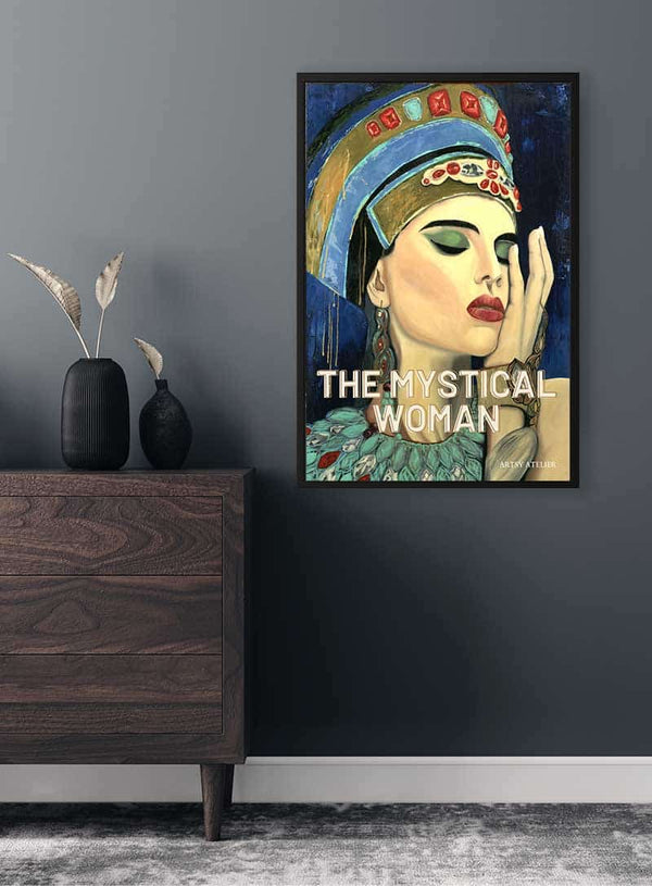 Den mystiske kvinde plakat
