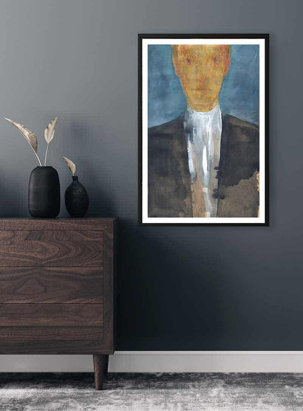 Anonym mand plakat