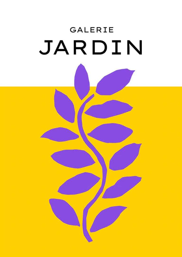 Galerie Jardin Gul Plakat