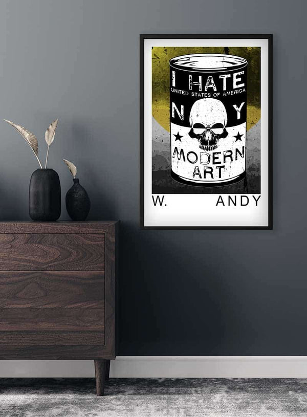 Kunstplakat med dåsetomater