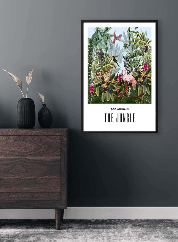 Jungle Børneplakat