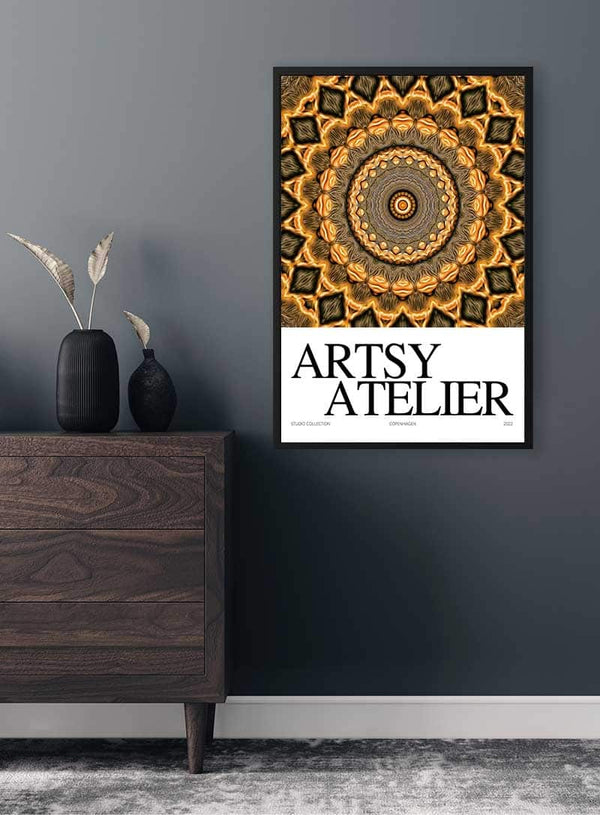 Hypnotisk solplakat