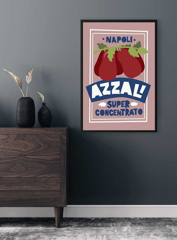 Azzali Concentrato-plakat