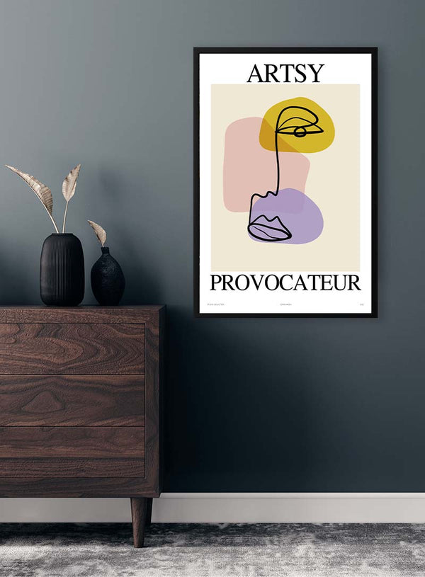 Kunstnerisk Provokatør nr. 01 Plakat