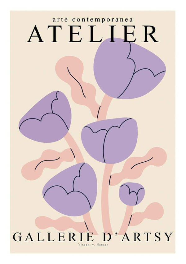 Lilla hvalpe - Vincent V Plakat