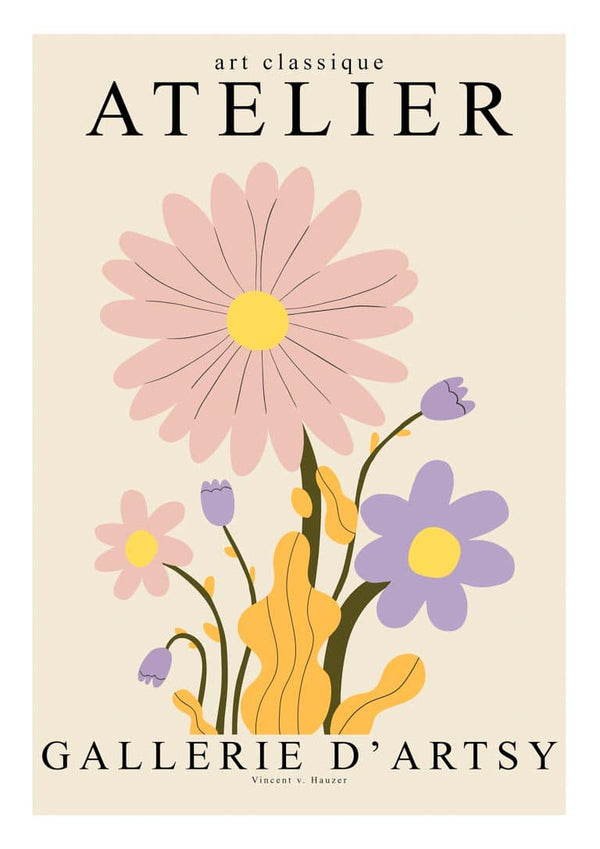 Blomsterudstilling - Vincent V Plakat