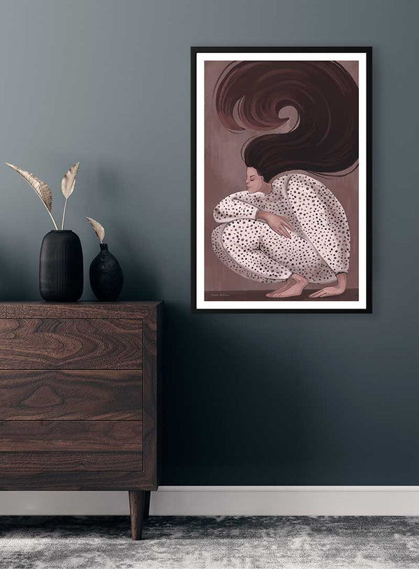 Mit hår er kærlighed - Kate Aitana Plakat