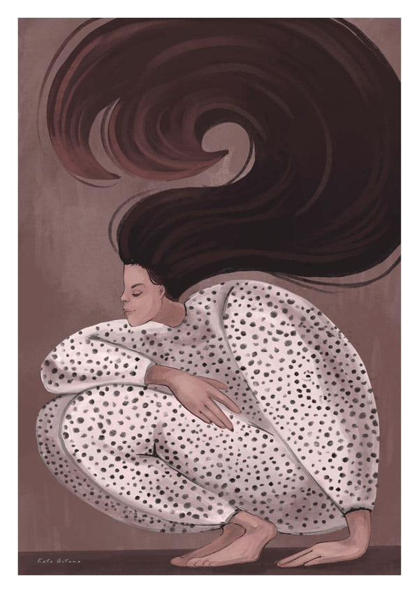 Mit hår er kærlighed - Kate Aitana Plakat