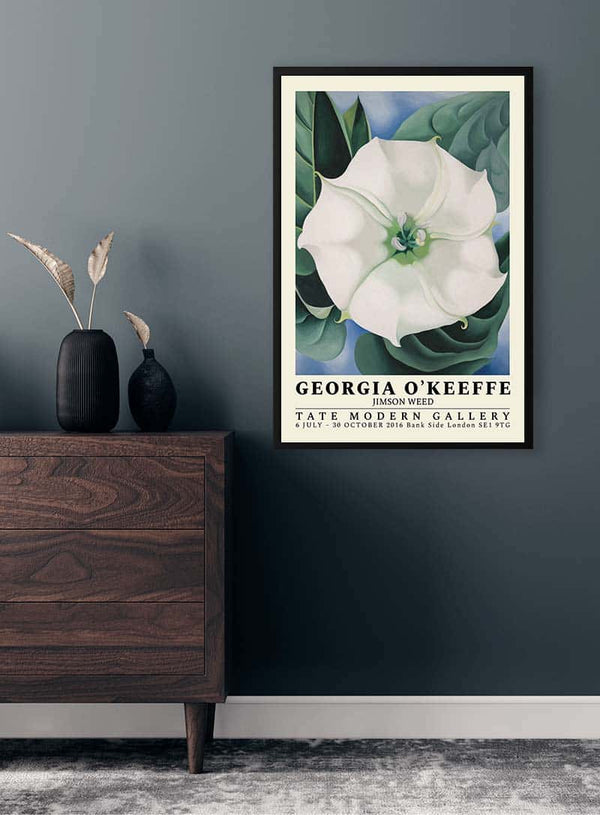 Jimson Weed - Georgia O'Keeffe plakat
