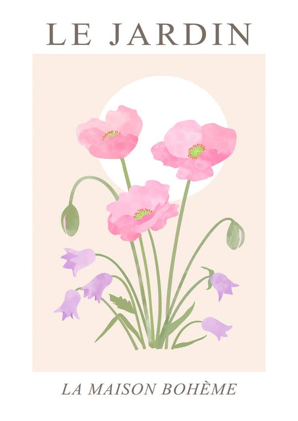 Le Jardin nr. 3 Plakat