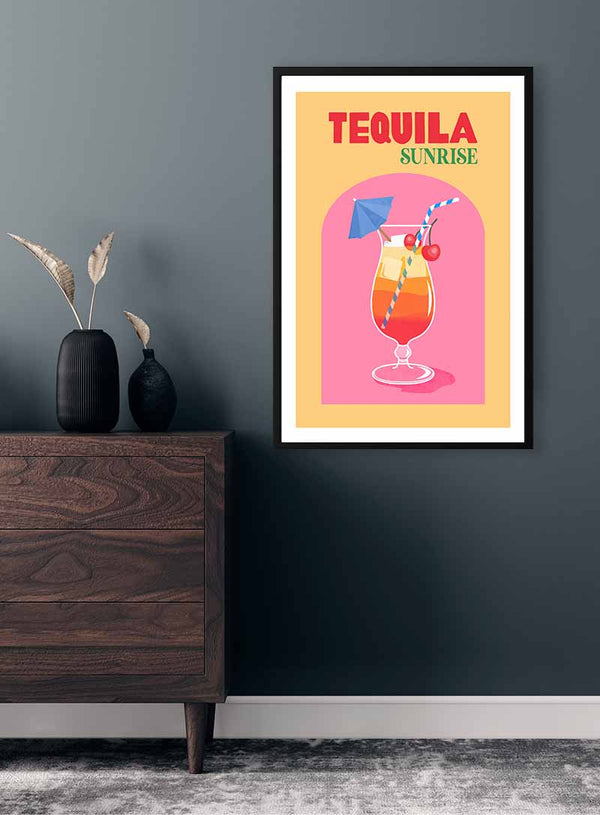 Tequila Sunrise Plakat