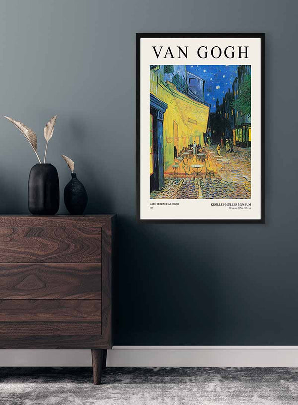 Van Gogh – Caféterrasse om natten